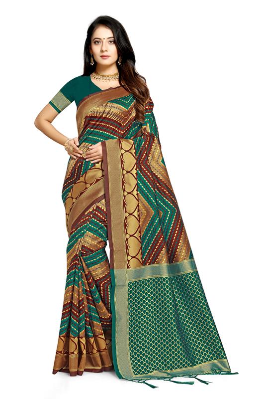 Jacquard Fabric Saree 